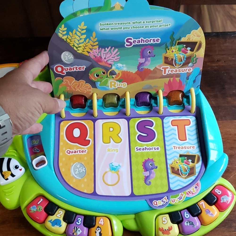 5X HOST PICK. Vtech Touch & Teach Sea Turtle - Picture 6 of 8